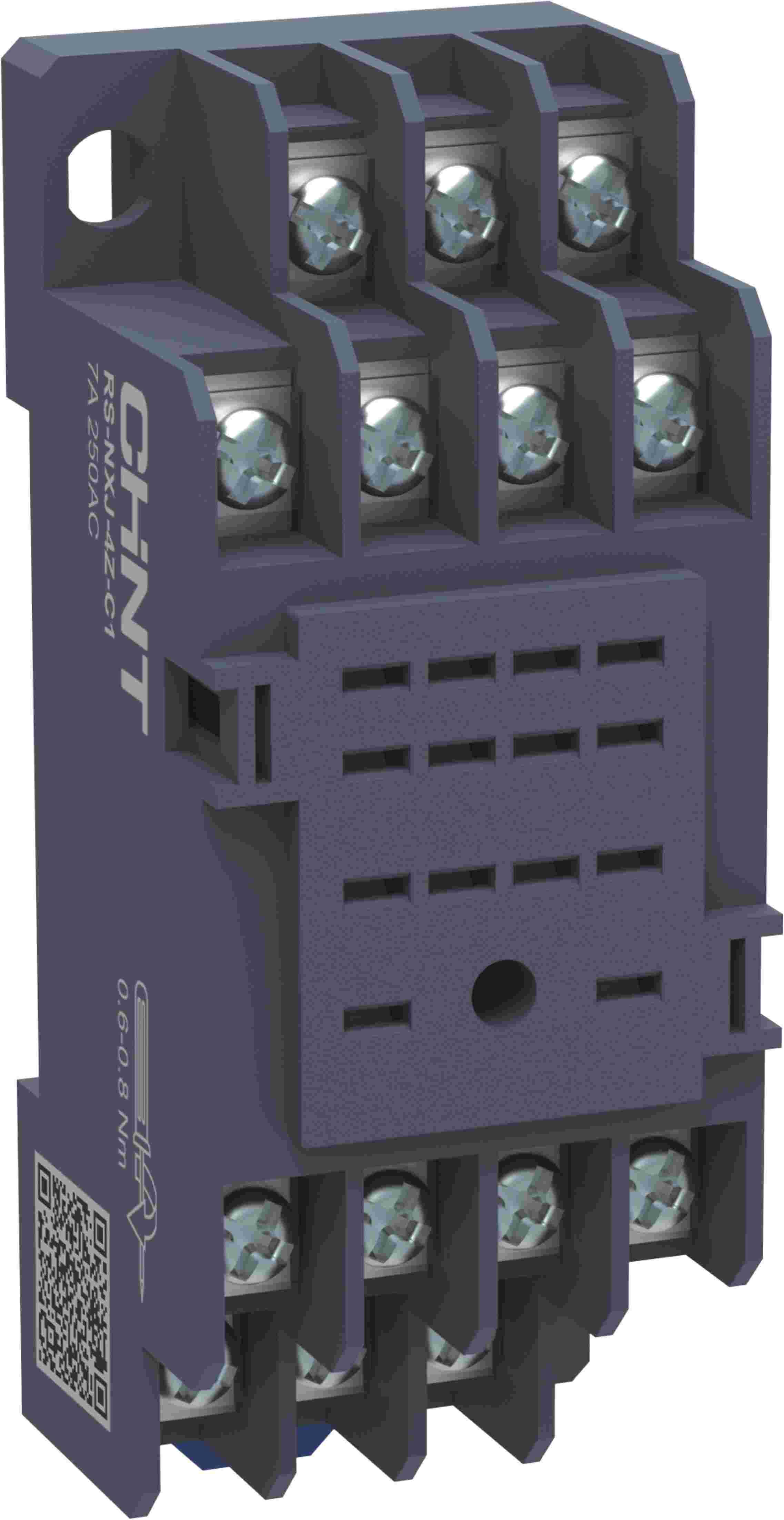 RS-NXJ-4Z-C1 小型电磁继电器插座侧俯图.png
