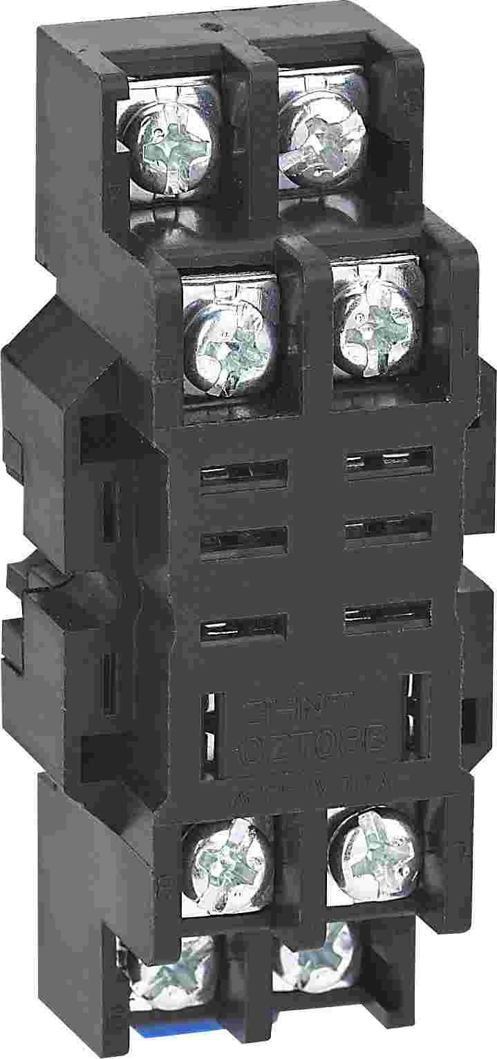 CZT08B-01(宽体规格) 小型电磁继电器插座侧俯图.png
