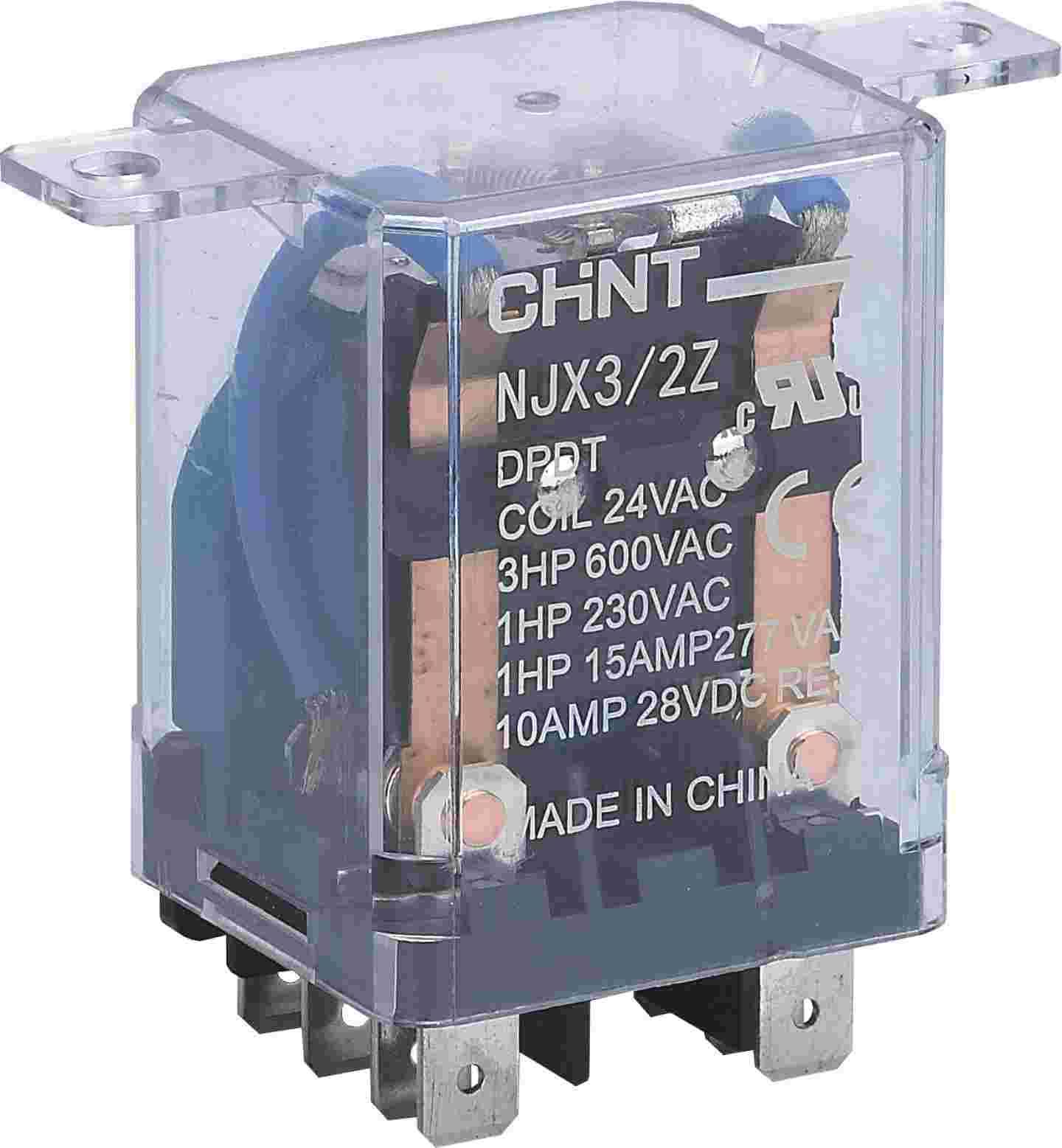 NJX3-2Z 小型电磁继澳门送彩金游戏网站侧俯图.png