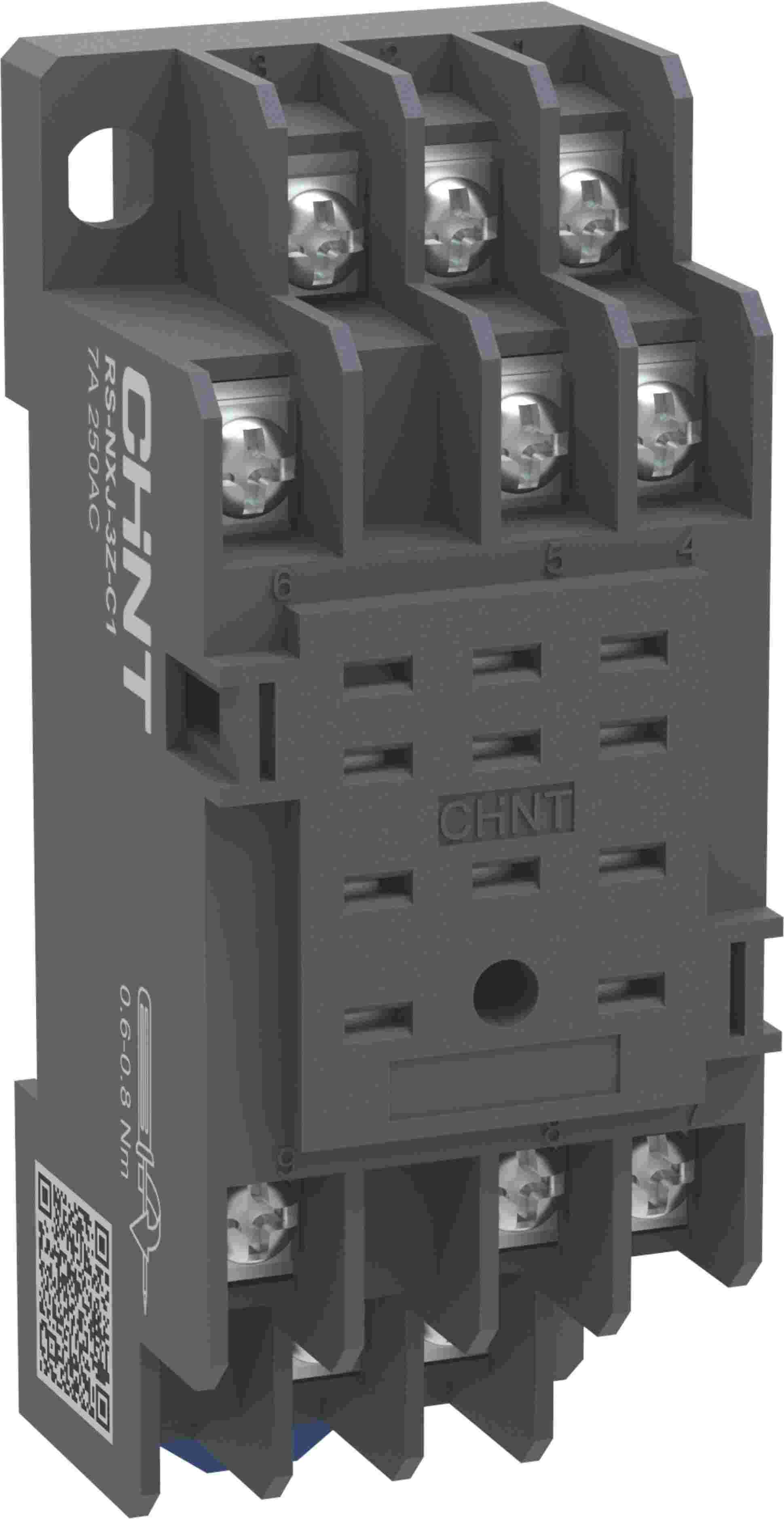 RS-NXJ-3Z-C1 小型电磁继澳门送彩金游戏网站插座侧俯图.png