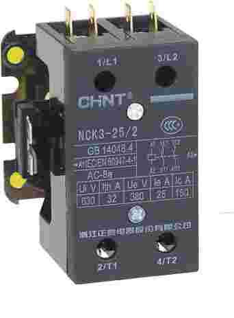 NCK3-25 2 空调用交流接触器侧俯图.png